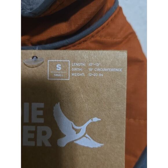 Eddie Bauer Dog Vest/Coat/Jacket Brown Grey Fleece Lined Size Small 12-20 Lbs Ne - Picture 5 of 11